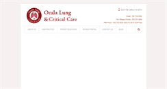 Desktop Screenshot of ocalalung.com